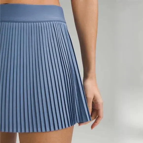 Lululemon Varsity High Rise Pleated Tennis Skirt Oasis Blue Size 8 - Picture 3 of 15